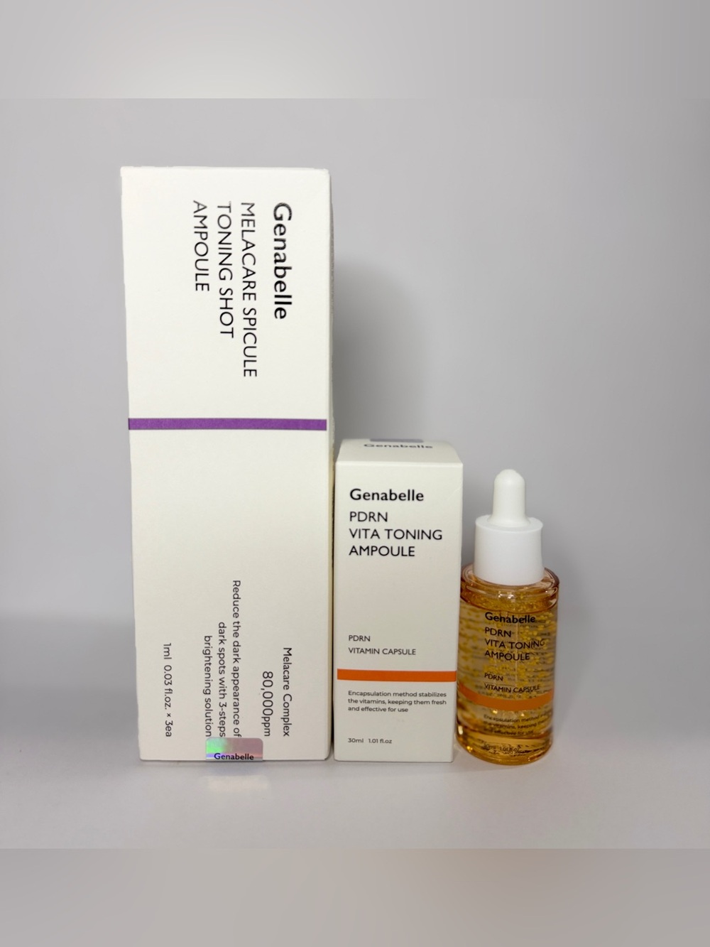 Genabelle Brightening Ampoule Duo Set